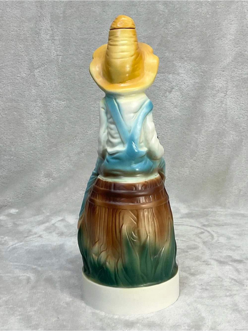1969 Vtg Old Cabin Still Hillbilly Bourbon Whiskey Figural Decanter
